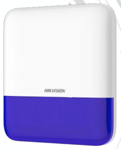 Sirène extérieure sans fil flash bleu AX PRO HIKVISION DS-PS1-E-WE/Blue